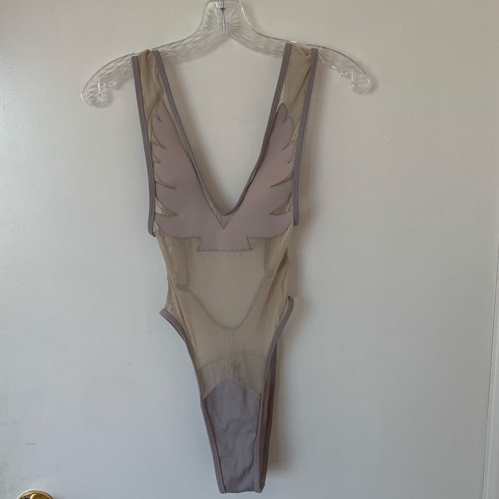 Minimal Animale Firebird Swimsuit in Grey